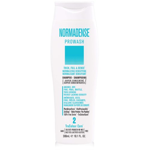 NORMADENSE 2 Vegan Shampoo for Thinning Hair and Hair Loss. Biotin Shampoo for Dry, Fine, Frail, Brittle, Thin Looking Hair, Visibly Lacking Density (10.1 Fl Oz) (10.1 Fl Oz)