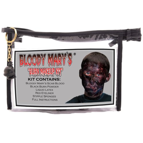 Bobbie Weiner Bloody Mary's Burn Professional Halloween Character Makeup Kit