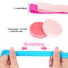 40 Yards Fold Over Elastic Solid Color Trim Elastic 40 Colors Ribbon Sewing Stretch Elastic Foldover Elastic Ribbon Band for Baby Girls Hair Bow DIY Craft Hair Ties Headbands