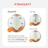 Tranquility SmartCore Adult Disposable Briefs, Incontinence Control with Breathable Kufguard Technology, Fastening Tabs & Wetness Indicator, Latex-Free, Adult Small, 22oz Capacity, 10ct Bag