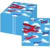 Airplane Party Paper Napkins 60pcs Airplane Party Decorations Airplane Aircraft Disposable Paper Napkins for Aviation Theme Boys Baby Shower 1st 2nd 3rd 4th Birthday Party Supplies Decorations