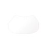 SAS Safety 7600-95 Peel-Away Lens Cover for Opti-Fit Respirator, 25 Per Package, Clear