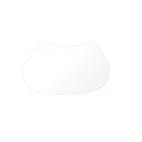 SAS Safety 7600-95 Peel-Away Lens Cover for Opti-Fit Respirator, 25 Per Package, Clear