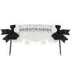 Nite closet Lolita Headdress White Angel Wing Headpiece Gothic Headband for Women Hair Accessory Maid Costume Headdress