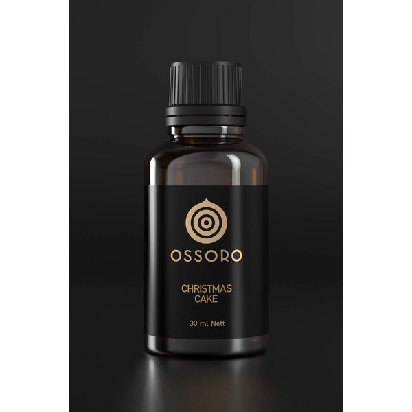 Ossoro Christmas Cake Flavour with 100% Vegetarian (1 Oz) | Food Flavoring | No Sugar Added, Non-GMO, Gluten-Free Flavors | Used to Make Cakes, Snacks, Ice creams, Candies, Baking & More