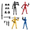 T13 Action Figure 4pcs Black Red Yellow Blue Artistic Masterpiece Handcraft: A Must-Have for Collectors Decoration