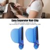 Sectioning Clip,2PCS Sectioning Clips Heat Insulation Easy Speed Separator Clip Speed Separator Hair Clip for Wig Extension Hair Blue