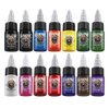 Hawink Tattoo Ink Set 1/2 oz (15ml) Tattoo Supply 14 Colors Pigment Kit Ink USA TI203-15-14