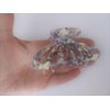 Generic Lavender purple creme colorful marbled hair claw clip