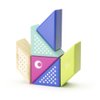 6 Piece Tegu Travel Pal Magnetic Wooden Block Set, Hummingbird