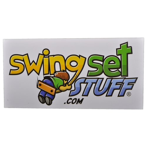 Swing Set Stuff Inc. Commercial Round Trapeze Rings with SSS Logo Sticker Playground Attachment, Pink