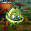 Cobalt Light GUP E Toy Compatible with Octonauts Toys, Oct GUP Metal Vehicle Rescue Ship Octopod Castle Barnacles Kwazii Shellington Tweak Dashi Peso Birthday Gifts for Kids