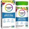 Rainbow Light Multivitamin for Men, Vitamin C, D & Zinc, Probiotics, Men's One Multivitamin Provides High Potency Immune Support, Non-GMO, Vegetarian, 60 Tablets