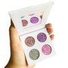 SZDYM 4 Colors Pigmented Eyeshadow Palette,cosmetic duochrome Matte eyeshadow,Creamy Texture Blendable Natural Colors Long Lasting Make Up (Make up-7)