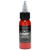 ELEMENT TATTOO SUPPLY - Red Tattoo Ink 1oz Bottle for Color Tattooing and Shading - Permanent - Bright - Bold - Solid - Easy to use - Professional Artist