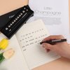 SKRSOUL Toys Pen Magnetic Metal Pen Multifunctional Creative Writing Magnet Ballpoint Pen Decompression Magnetic Metal Pen(Black)