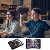 Card Binder 4 Pocket Fits 400 Cards with 50 Removable Sleevesves, Trading Card Binder Sports Card Binder Basketball Card Binder Baseball Card Binder Trading Card Albums (Football-B)