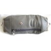 Pure Leather Cigarette Case Coin Pouch Combo 2 Snap + Zipper Pocket Fit 100's King - Grey