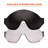 Ergodyne Skullerz 8991 Safety Helmet Visor, Anti-Fog, Clear