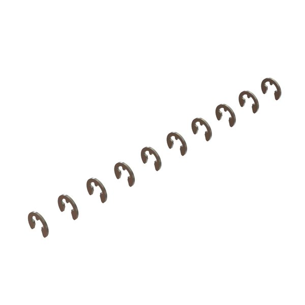 ARRMA E Clip Din 6799, 3.2mm (10), ARA710006