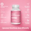 Starehonorr Liposomal Glutathione Softgels 1500MG, Reduced Glutathione Supplement with Vitamin C, Better Absorption, Non-GMO Powerful Antioxidant for Aging Defense, Immune System, 180 Softgels