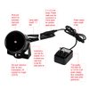 Tendelux 80ft IR Illuminator | AI4 No Hot Spot Wide Angle Infrared Light for Security Camera (w/Power Adapter)
