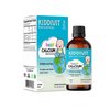 Kiddivit Baby Calcium Liquid Drops with Vitamin D3 & K2-24 Daily Servings, 4 Fl Oz (120 mL) - Inulin Fortified (Prebiotic, Dietary Fiber) - Sugar Free, Gluten Free, Vegetarian Friendly