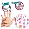4 Sheets Cute Cartoon Nail Art Stickers Decals 3D Self Adhesive Designer Nail Stickers Kawaii Design Cute Nail Art Supplies Cute Nail Decals for Women Girls Nail Decorations DIY Manicure