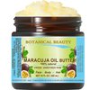 Botanical Beauty MARACUJA OIL BUTTER RAW 100% Pure Natural VIRGIN UNREFINED Cold-Pressed Carrier for Face, Skin, Body, Hair, Lip, Nails. Rich in Vitamin E (16 Fl Oz)