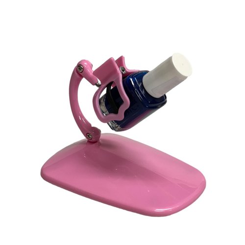 Grip and Tip Nail Polish Bottle Holder | Anti-Spill Nail Polish Holder Stand, Tilted | Fingernail Painting, Nail Art Tools | Nail Polish Accessories For Fingernails Manicures and Pedicures