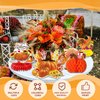 11 Pack Thanksgiving Honeycomb Centerpiece Fall Party Decorations Supplies 3D Autumn Fall Thanksgiving Centerpieces for Tables Happy Friendsgiving Thanksgiving Party Decorations Supplies