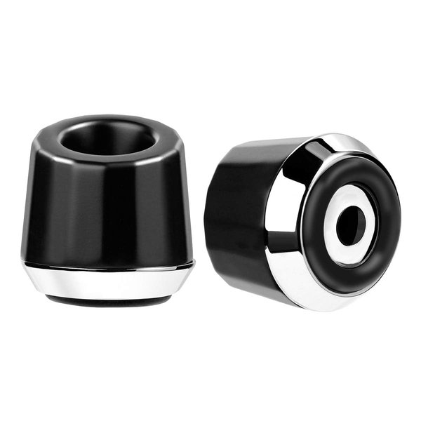 Men's Shaving Razor Stand Zinc Alloy Safety Razor Holder Base (2 Pack)