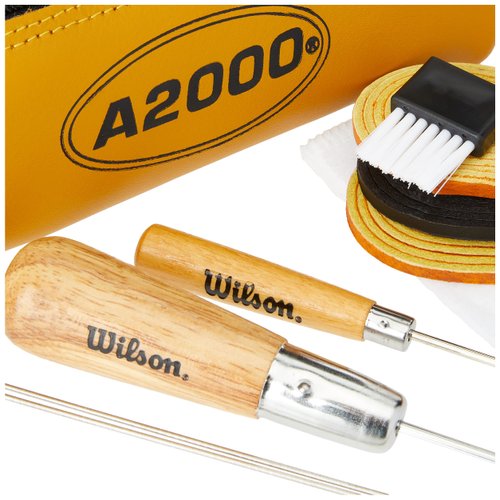 WILSON A2000 Baseball Glove Care Kit, Tan