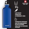 SIGG - Aluminum Water Bottle - Traveller Blue - Climate Neutral Certified - Suitable For Carbonated Beverages - Leakproof & Lightweight - BPA Free - 20 oz