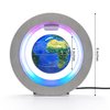 Flagest Magnetic Levitation Floating Globe - Levitating O Shape Globe with LED Lights for Educational Home Office Desk Decor - Birthday Holiday Party Christmas Gift (4Inches Globe