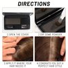BRIMFULITE Root Touch Up Hair Color Quick Covering Hair Powder for Men and Women Stain-proof Windproof Gray Hair Cover Up for Eyebrows & Beard 0.28 oz (Gray)