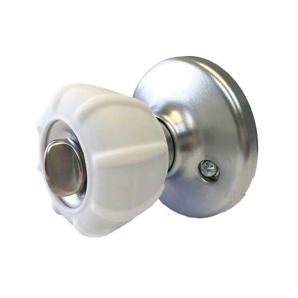 Enjoy Cover New Door Knob Cover Grips Non Slip Arthritis & Senior Living Aids Grippy Easy Open Decorative. Simple Functional Effective Solution- 4 Pack (White, Tylo)