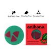 ANIHANA Handcrafted Soap 3 Pack with Coconut Oil, Gentle Cleansing Paraben Free Cruelty Free Refreshing Watermelon Crush Scent 4.23 oz each