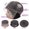 NVL Lace Front Wigs Human Hair Pre Plucked with Baby Hair 200 Density 13x4 HD Transparent Straight Lace Front Wigs for Women Human Hair Glueless (22 Inch, Natural Color)