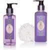 BRUBAKER Cosmetics Home Spa Gift Basket - Lavender & Magnolia Scent - 7 Pcs Luxury Bath & Body Gift Set for Women and Men