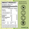 GreenIVe Grapeseed Oil Organically Grown 100% Pure Cold Pressed Light Flavor High Tempurature Cooking 16oz