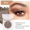AMY'S DIARY Single Shimmer Glitter Eyeshadow Makeup, Highly Pigmented Intense Color - Highly Purified, Safe Eyeshadow Make Up for Girl