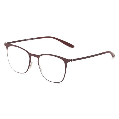 Foster Grant unisex adult Liam Super Flat Glasses Blue Light Glasses, Red, 50mm US