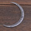 LANGHONG 2PCS Moon Crescent Hairpin For Women Retro Moon Hair Stick Forks Knot Hair Styling Pins (ZNAS)