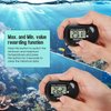 Thlevel LCD Digital Aquarium Thermometer, Fish Tank Thermometer with Water-Resistant Sensor Probe and Suction Cup for Reptile, Turtle Incubators, Terrarium Water Thermometer (4)