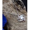 Take Thai Real Origin Nice Wife Love Knot Rose Gold Necklace, You're The Light in My Life, The Song in My, Reusable Gifts for Wife, Birthday Gifts, Husband, Present, Gift Ideas, Card, Flowers