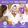 Cleverfy Shower Steamers Aromatherapy - 18 Pack of Shower Bombs with Essential Oils. Personal Care and Relaxation Birthday Gifts for Women and Men. Purple Set