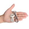 10L0L 4PCS 787 Ignition Keys with Keychain for Heavy Equipment Excavator Backhoe Dozer Komatsu, Kalmar, Dressta, Sakai