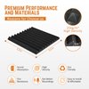 Saiqiang sound proof foam panels for walls,12Pack for High-Density sound proof panels for walls, 1"×12"×12" Acoustic panels sound absorbing for Noise Absorbing Canceling