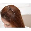 10 PCS 10 Teeth/4cm Long Hair Clip Combs Metal Wire Hair Combs Wire Twist Bridal Wedding Party Comb Barrettes Hair Pins Veil Hair Comb Bulk For Women Girls (Black)